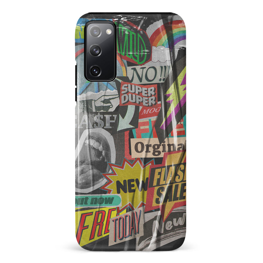 Samsung Galaxy S20 FE Retro Stickers Phone Case