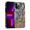 iPhone 13 Pro Max Retro Stickers Phone Case