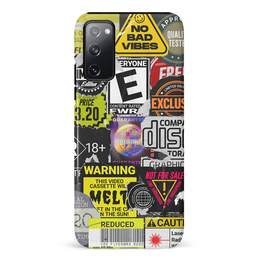 Samsung Galaxy S20 FE Consumerism Stickers Phone Case