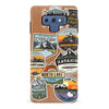 Samsung Galaxy Note 9 Explorer Stickers One Phone Case