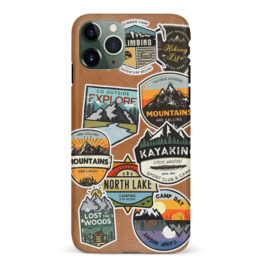 iPhone 11 Pro Explorer Stickers One Phone Case