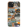 iPhone 14 Explorer Stickers One Phone Case