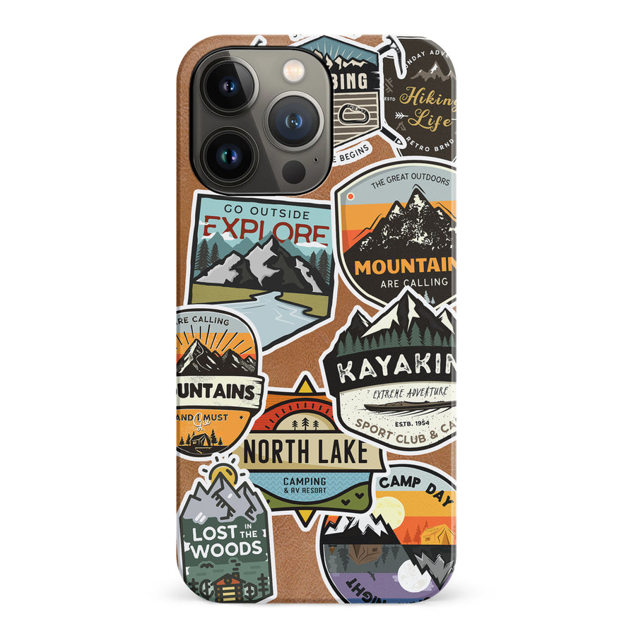 iPhone 14 Pro Explorer Stickers One Phone Case