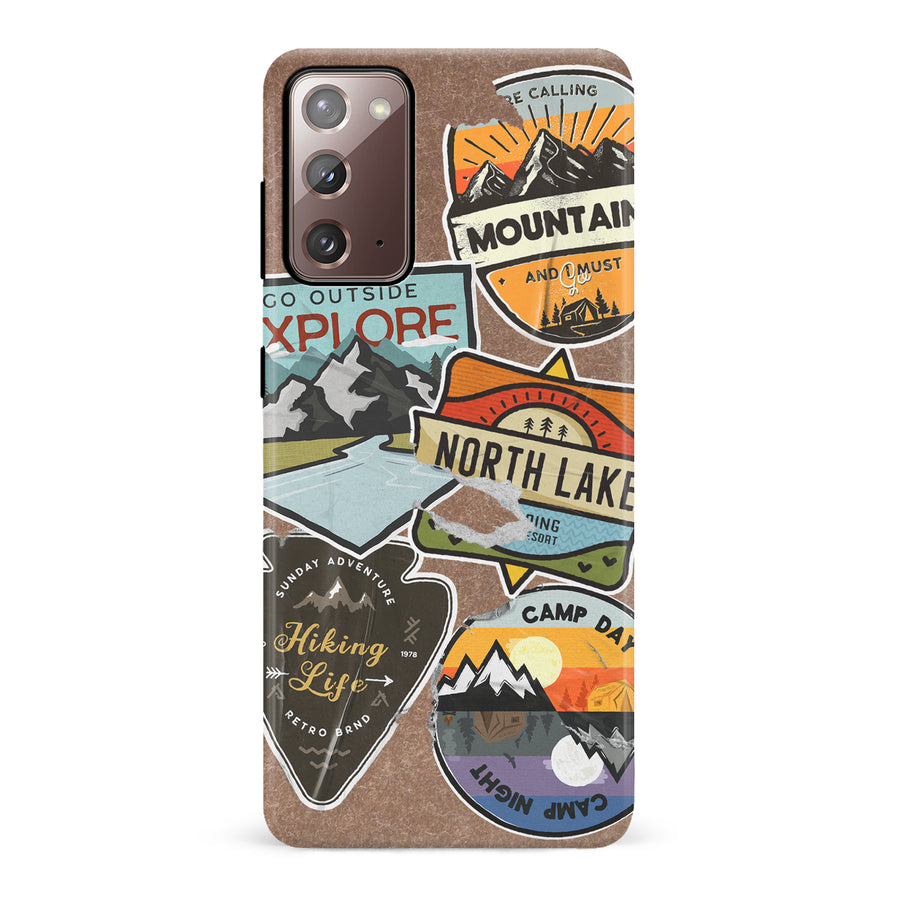 Samsung Galaxy Note 20 Explorer Stickers Two Phone Case