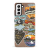 Samsung Galaxy S21 Explorer Stickers Two Phone Case