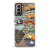 Samsung Galaxy S21 Plus Explorer Stickers Two Phone Case