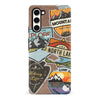 Samsung S23 Explorer Stickers Two Phone Case