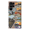 Samsung S23 Ultra Explorer Stickers Two Phone Case