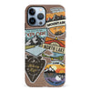 iPhone 12 Pro Explorer Stickers Two Phone Case