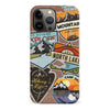 iPhone 13 Pro Max Explorer Stickers Two Phone Case