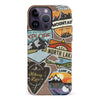 iPhone 14 Pro Max Explorer Stickers Two Phone Case