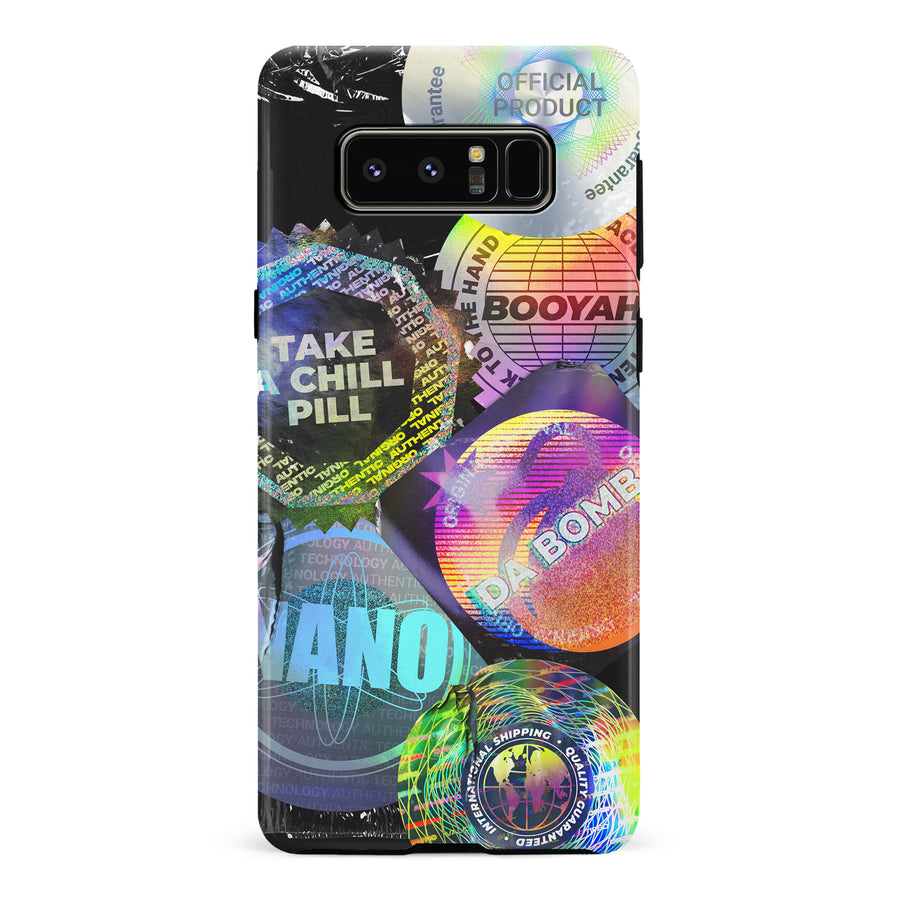 Samsung Galaxy Note 8 Holo Stickers Phone Case