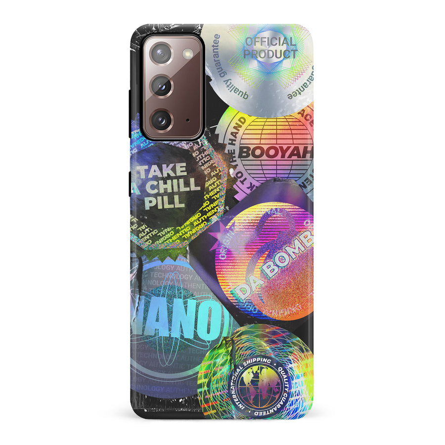 Samsung Galaxy Note 20 Holo Stickers Phone Case