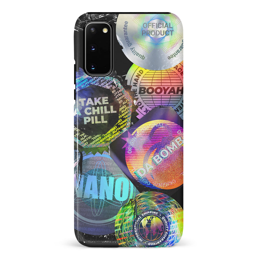 Samsung Galaxy S20 Holo Stickers Phone Case