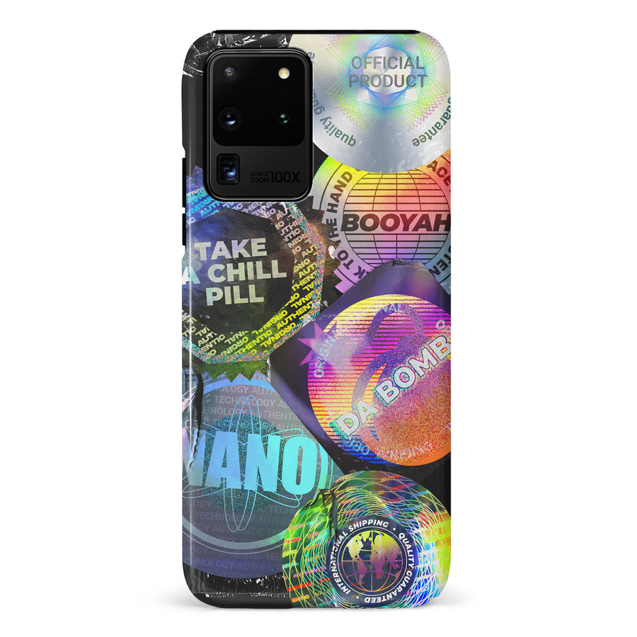 Samsung Galaxy S20 Ultra Holo Stickers Phone Case