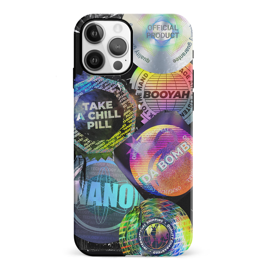 iPhone 12 Holo Stickers Phone Case