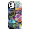 iPhone 12 Mini Holo Stickers Phone Case