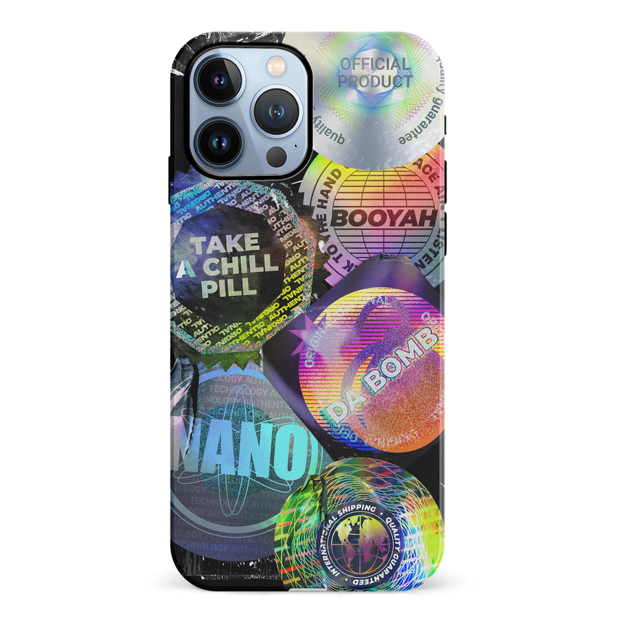iPhone 12 Pro Holo Stickers Phone Case