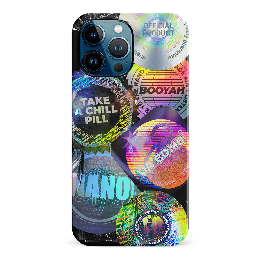 iPhone 12 Pro Max Holo Stickers Phone Case