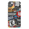 iPhone 6S Plus Media Stickers Phone Case