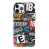 iPhone 12 Media Stickers Phone Case
