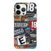 iPhone 13 Pro Media Stickers Phone Case