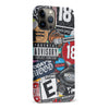 iPhone 13 Pro Max Media Stickers Phone Case