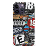 iPhone 14 Pro Max Media Stickers Phone Case