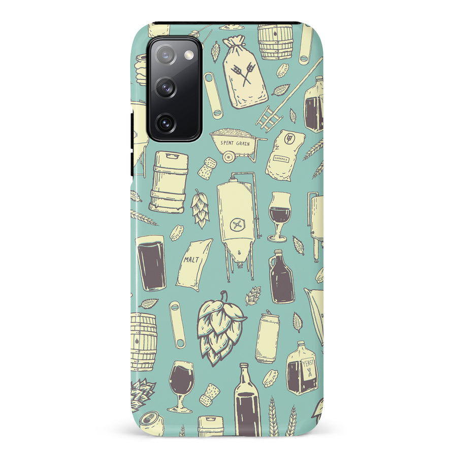 Samsung Galaxy S20 FE The Brewmaster Phone Case in Teal