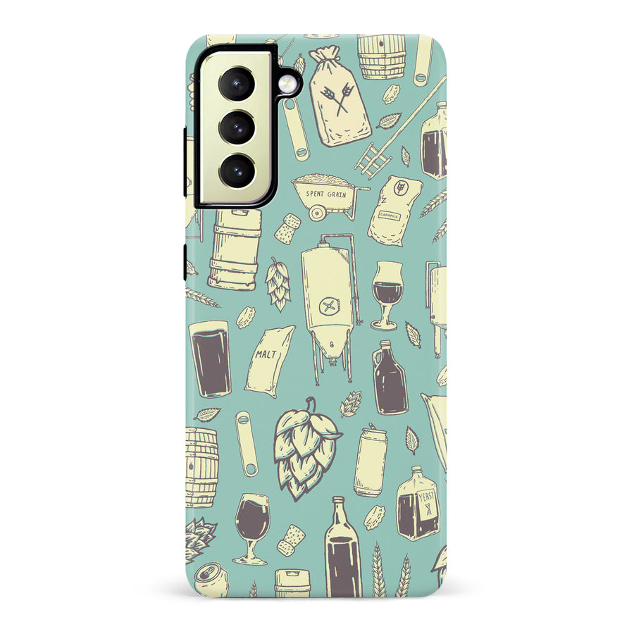 Samsung Galaxy S22 Plus The Brewmaster Phone Case in Teal