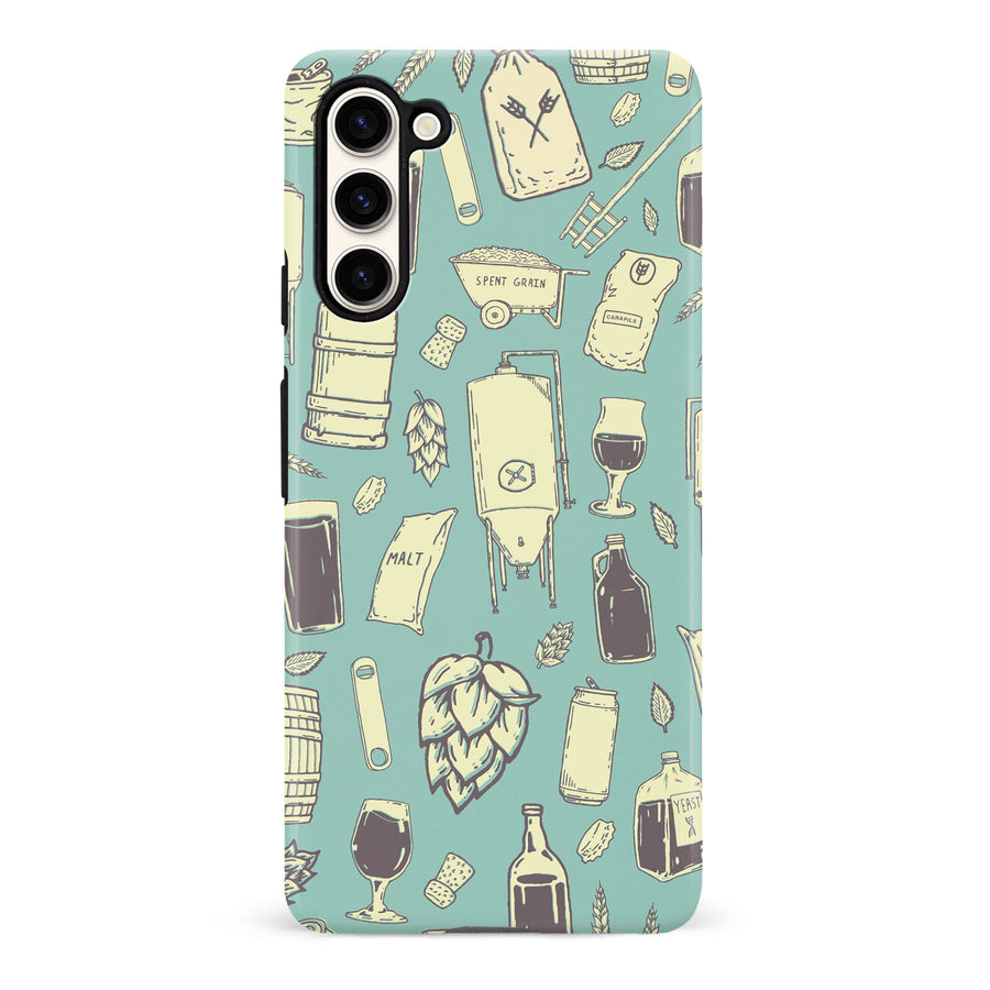Samsung Galaxy S23 Plus The Brewmaster Phone Case - Teal