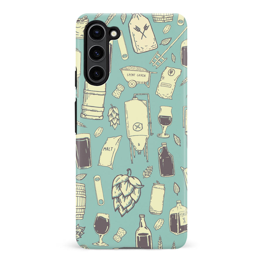 Samsung Galaxy S23 The Brewmaster Phone Case - Teal
