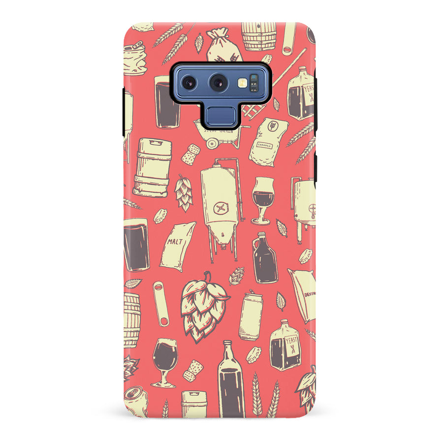 Samsung Galaxy Note 9 The Brewmaster Phone Case in Dusty Rose