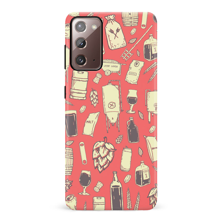 Samsung Galaxy Note 20 The Brewmaster Phone Case in Dusty Rose