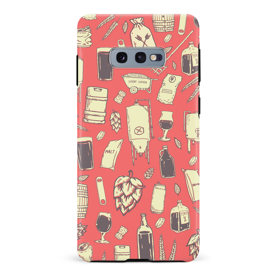 Samsung Galaxy S10e The Brewmaster Phone Case in Dusty Rose