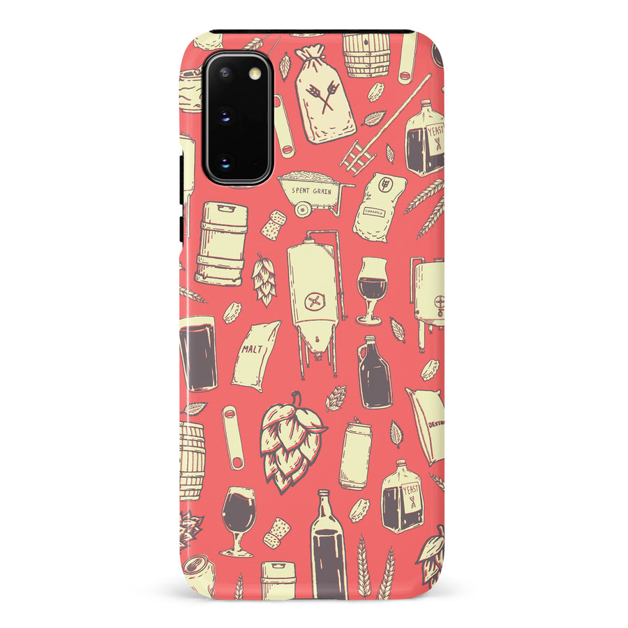 Samsung Galaxy S20 The Brewmaster Phone Case in Dusty Rose
