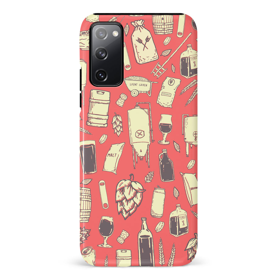 Samsung Galaxy S20 FE The Brewmaster Phone Case in Dusty Rose