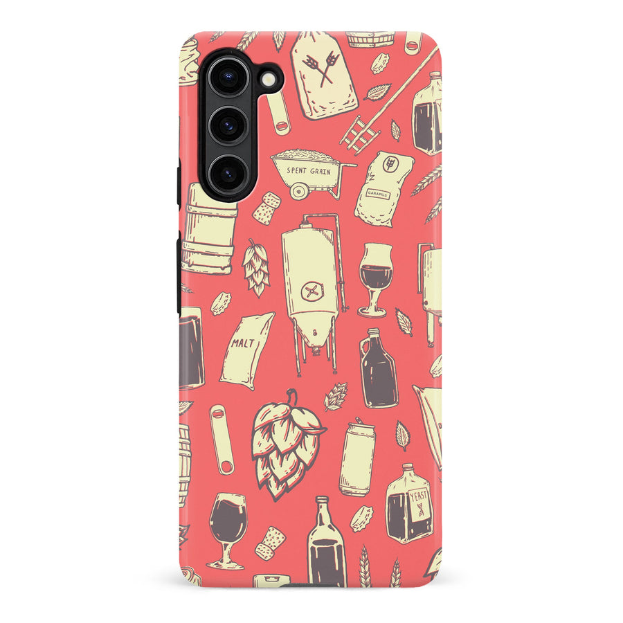 Samsung Galaxy S23 Plus The Brewmaster Phone Case - Dusty Rose
