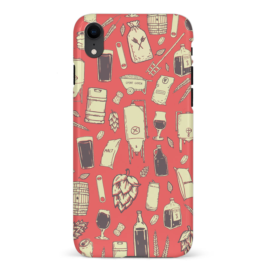 iPhone XR The Brewmaster Phone Case in Dusty Rose
