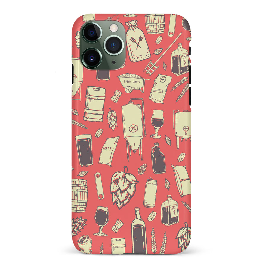 iPhone 11 Pro The Brewmaster Phone Case in Dusty Rose