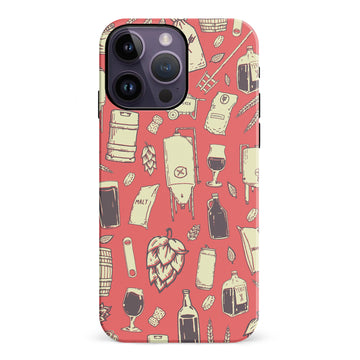 iPhone 14 Pro Max The Brewmaster Phone Case in Dusty Rose