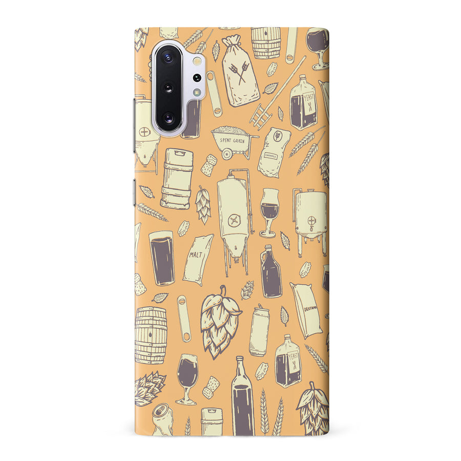 Samsung Galaxy Note 10 Pro The Brewmaster Phone Case in Yellow