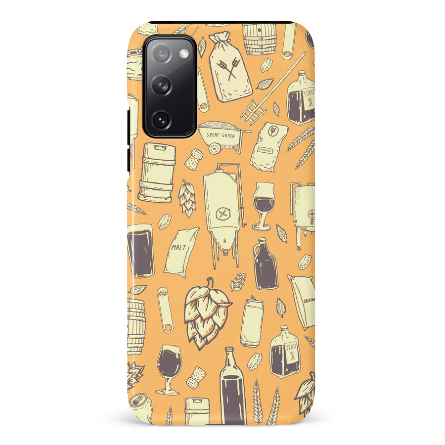 Samsung Galaxy S20 FE The Brewmaster Phone Case in Yellow