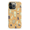 iPhone 14 Pro The Brewmaster Phone Case in Yellow