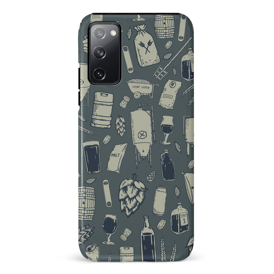 Samsung Galaxy S20 FE The Brewmaster Phone Case in Charcoal