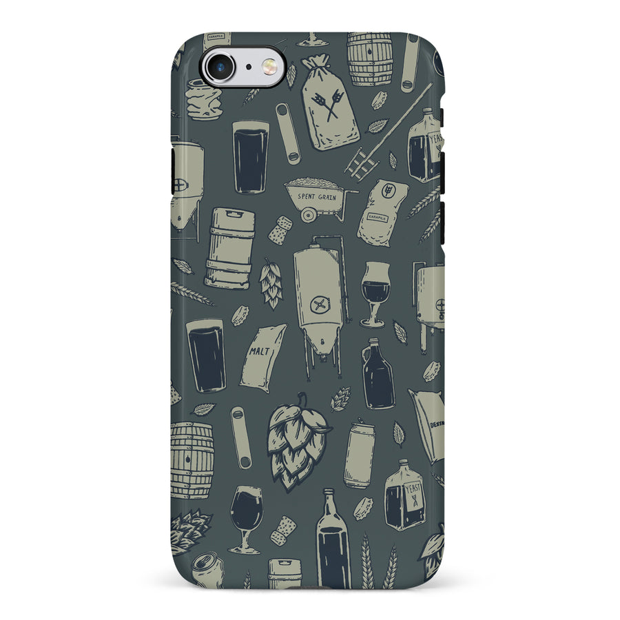 iPhone 6 The Brewmaster Phone Case in Charcoal