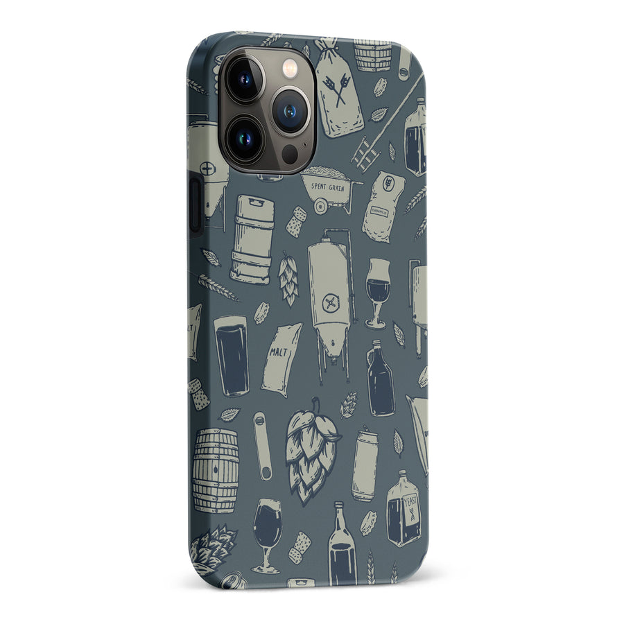 iPhone 13 Pro Max The Brewmaster Phone Case in Charcoal