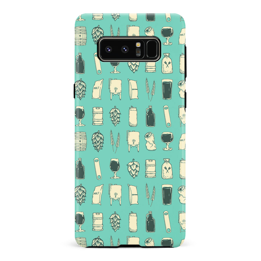 Samsung Galaxy Note 8 Craft Phone Case in Teal