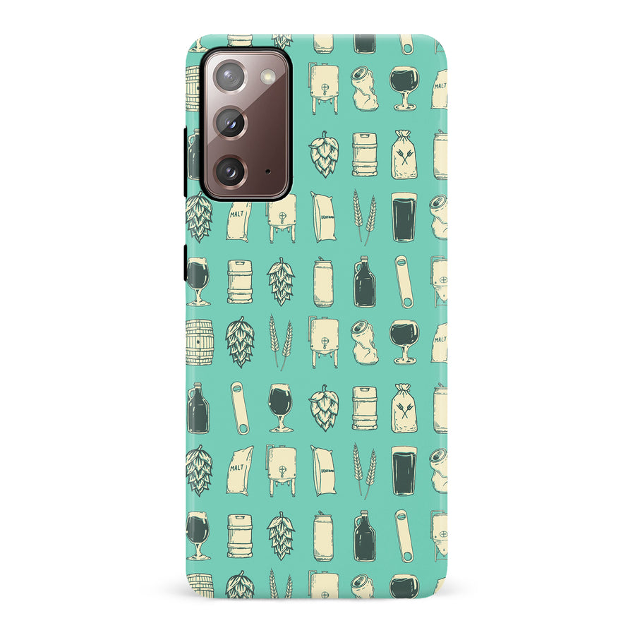 Samsung Galaxy Note 20 Craft Phone Case in Teal