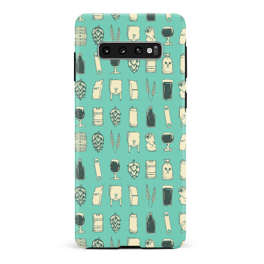 Samsung Galaxy S10 Plus Craft Phone Case in Teal